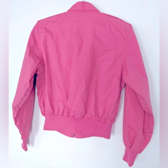 🩷💖🩷 Vintage Barbie/ Bubble Gum PINK MEMBERS ONLY Jacket - XL - 1980s 🩷💖🩷 - Picture 3 of 8